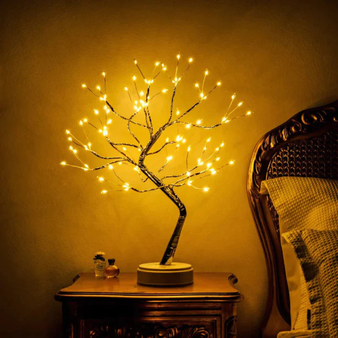 Stolní lampa Lumara Geometric s 108 LED světly pro stoly a učebny