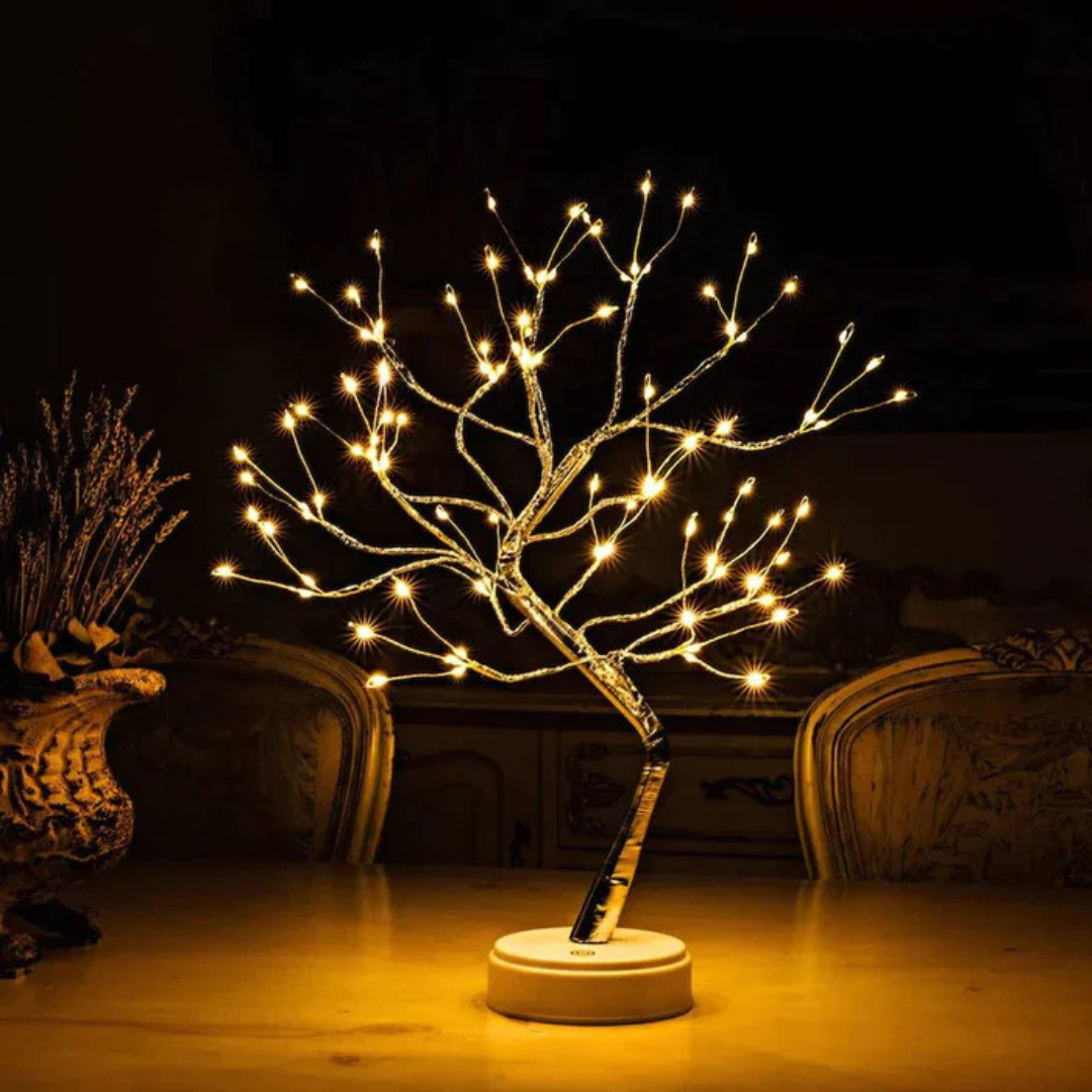 Stolní lampa Lumara Geometric s 108 LED světly pro stoly a učebny