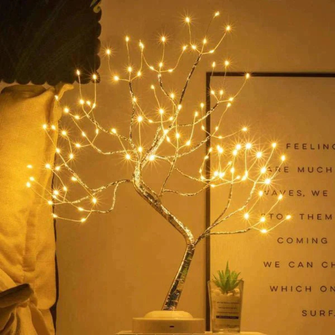 Stolní lampa Lumara Geometric s 108 LED světly pro stoly a učebny