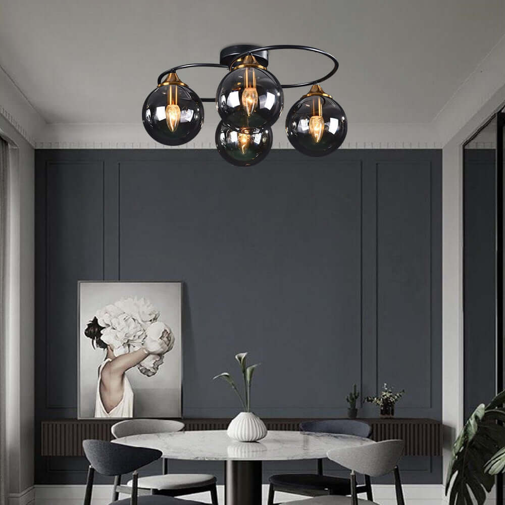 Dimmable vintage LED ceiling light 0