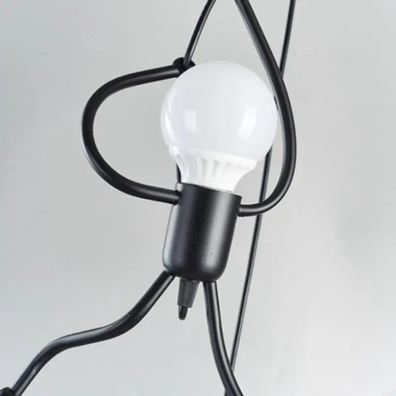 Lampada a sospensione WhimsyDoll per bambini, per stanze giocose che ispirano creatività e un'atmosfera accogliente