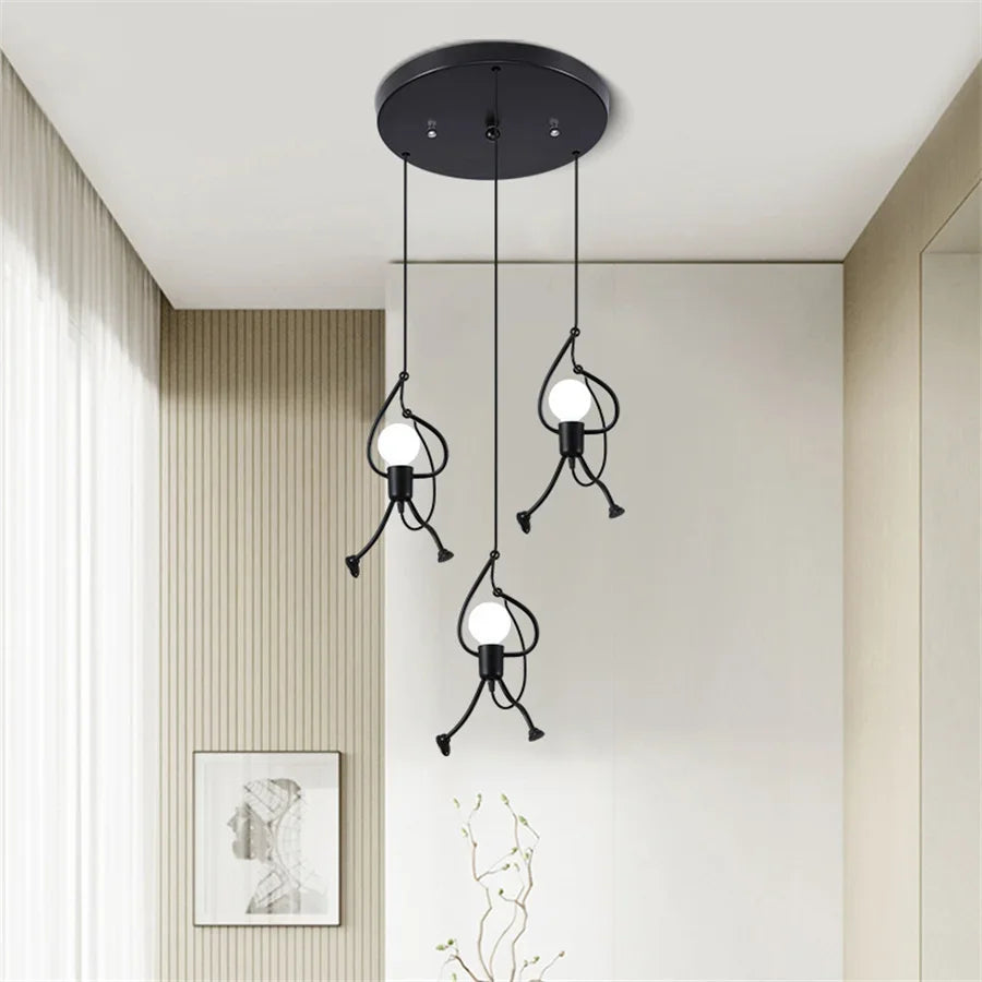 Lampada a sospensione WhimsyDoll per bambini, per stanze giocose che ispirano creatività e un'atmosfera accogliente