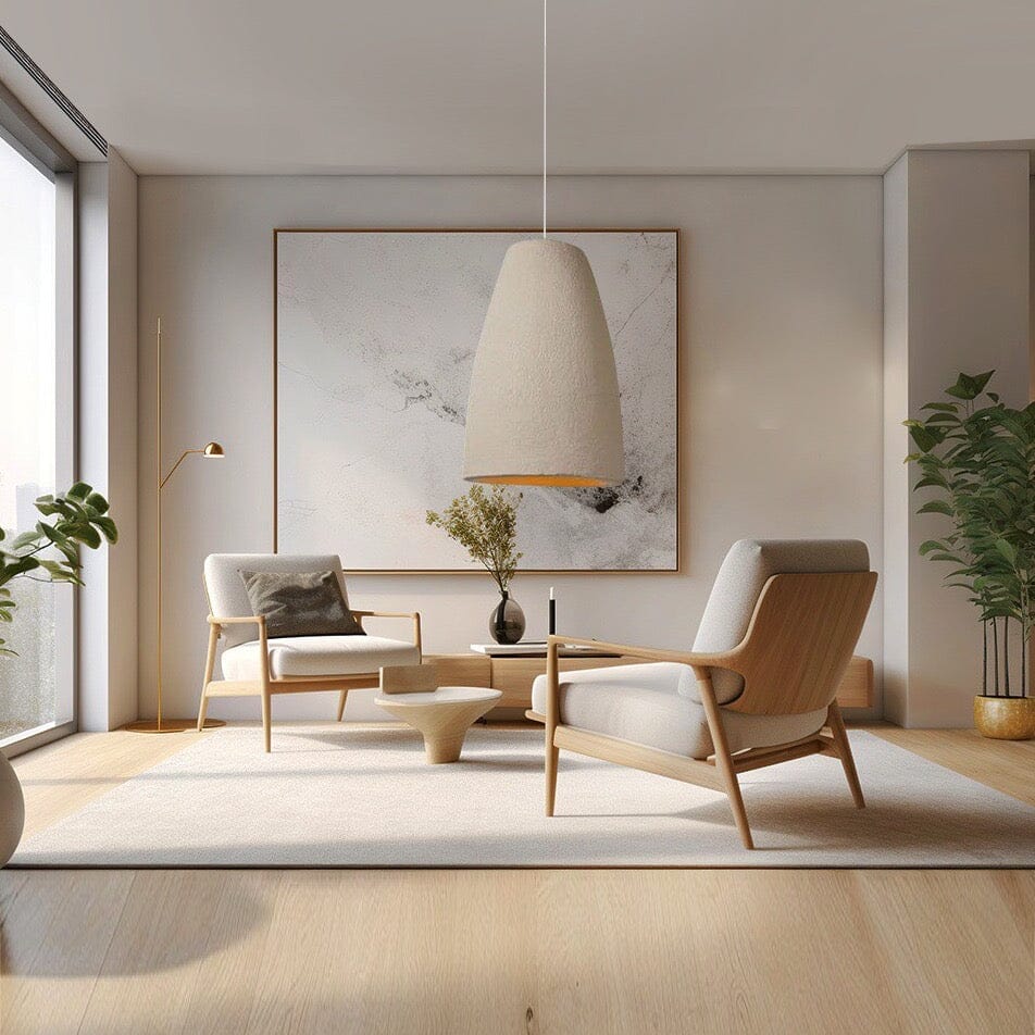 Lampade a sospensione Wasabi Japandi di Aeris con luce calda per interni moderni