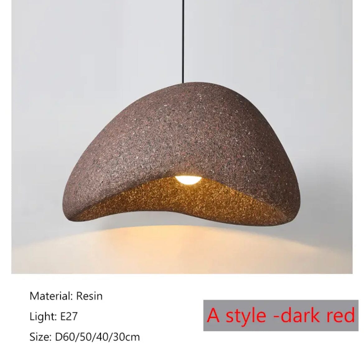 Lumara tečkovaná Wabi Glow lampa pro útulné pokoje a teplou atmosféru