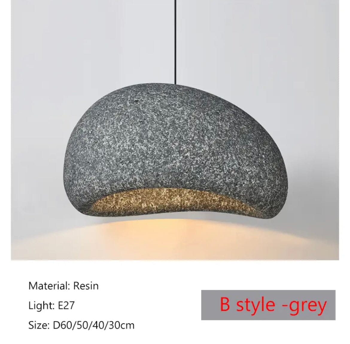 Lumara tečkovaná Wabi Glow lampa pro útulné pokoje a teplou atmosféru