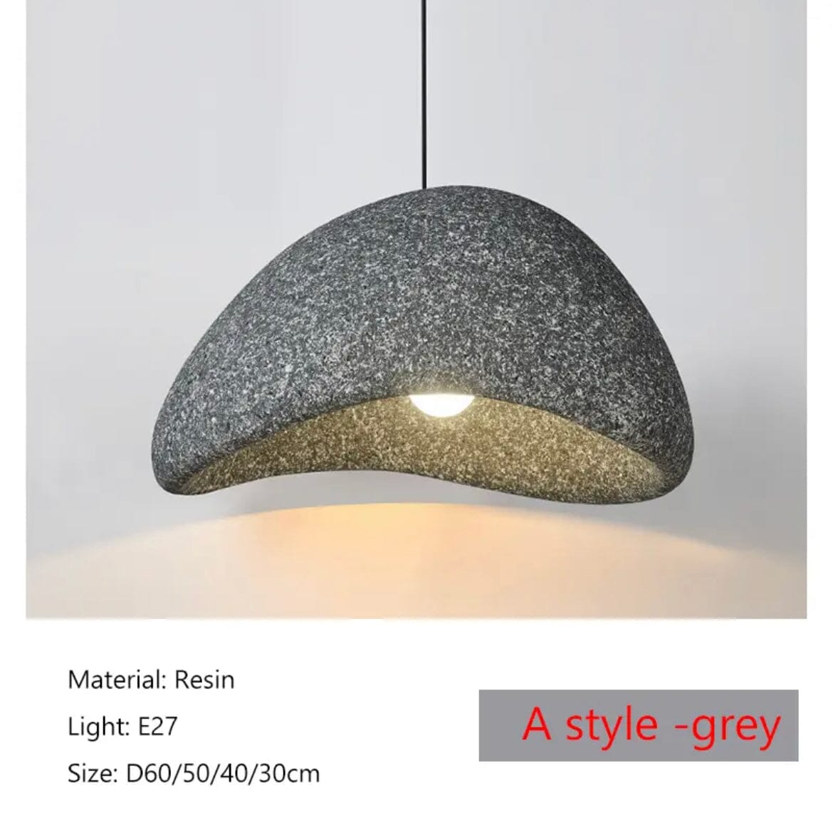 Lumara tečkovaná Wabi Glow lampa pro útulné pokoje a teplou atmosféru