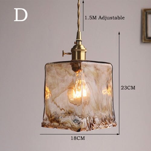 AstraGlow Glass Ceiling Light For Kitchen And Bath, Contemporary Fixture