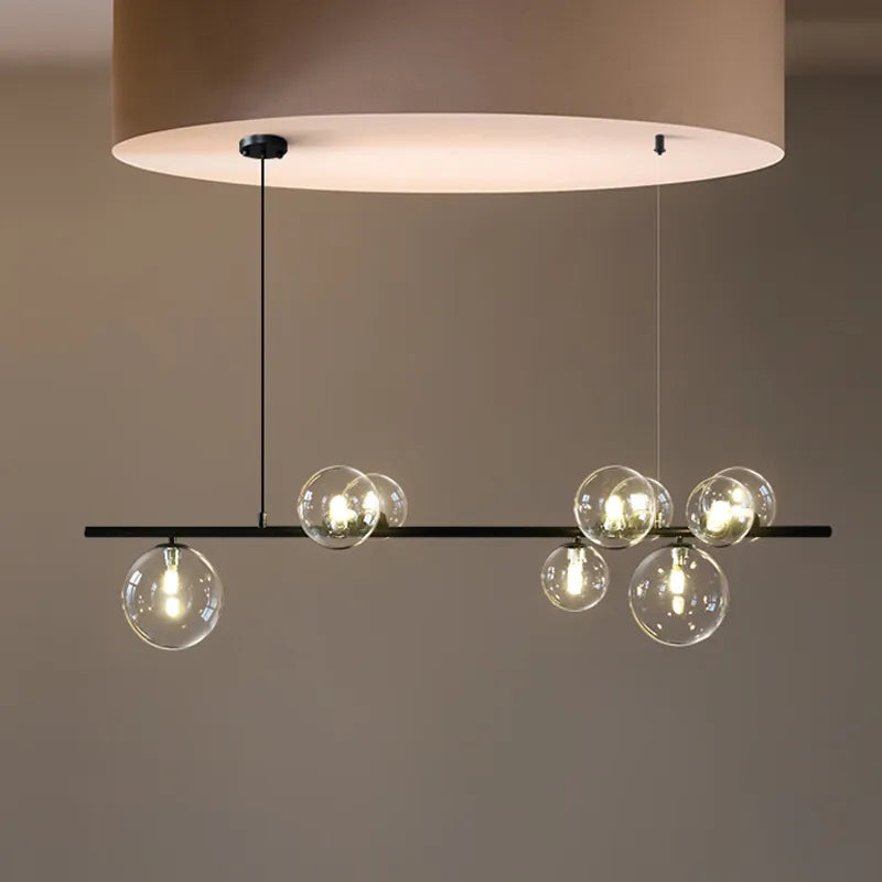 Aether Orb Glas Kronleuchter im nordischen minimalistischen Stil