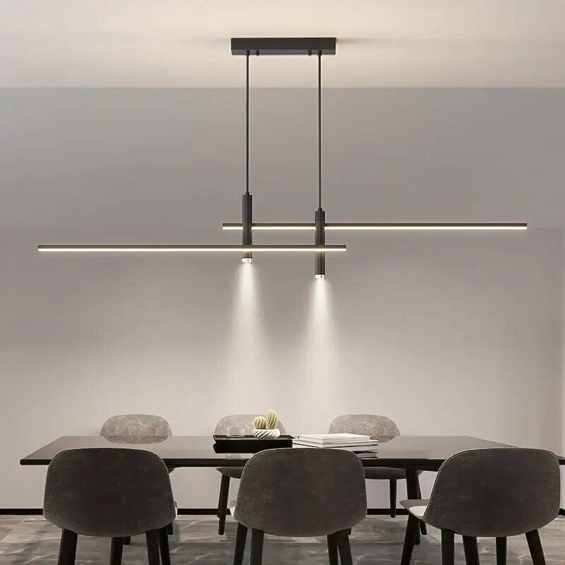 Lampada a sospensione AstraLume a tensione mondiale con LED bicolore 90-260V