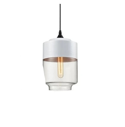 Aeris Mouth-Blown Glass Pendant With Adjustable Cable