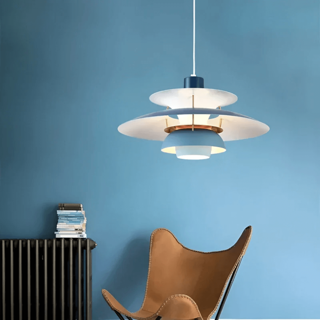 LED pendant light modern colorful metal design 4