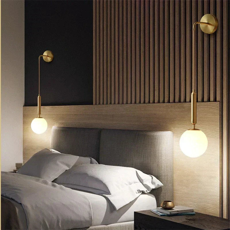 Sleek Glass Wall Light From AstraLume For Modern Home Interiors And Living Spaces