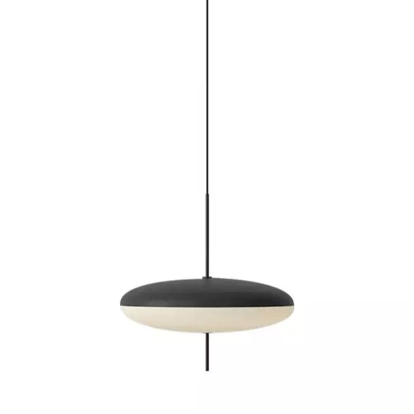 Závěsné svítidlo Elara z kovu a akrylu s ekologickou LED technologií pro moderní interiéry