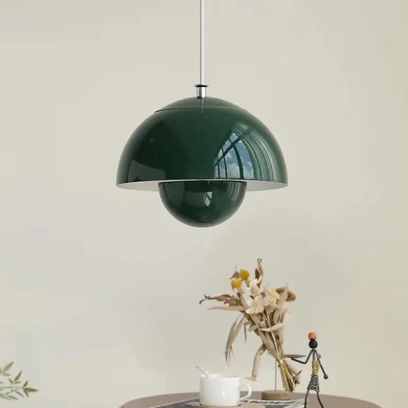 Lunora Nordic LED závěsné svítidlo s motivem květinového poupěte pro stylové interiéry