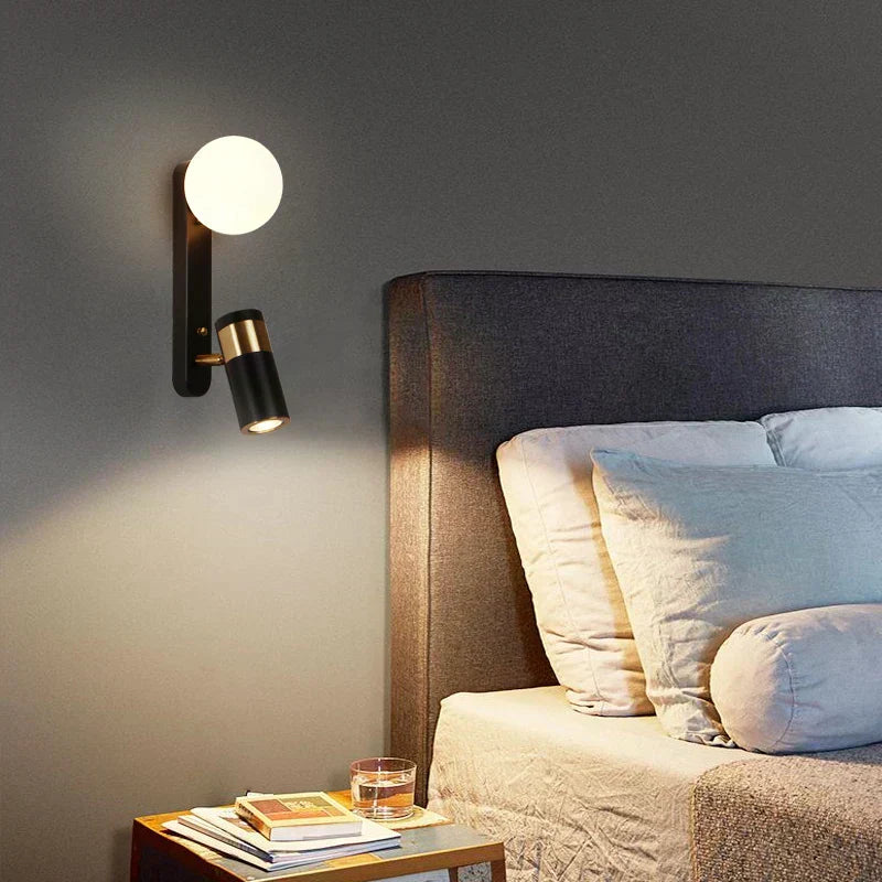Nordra Wall Light With Nordic Modern Living Room Style