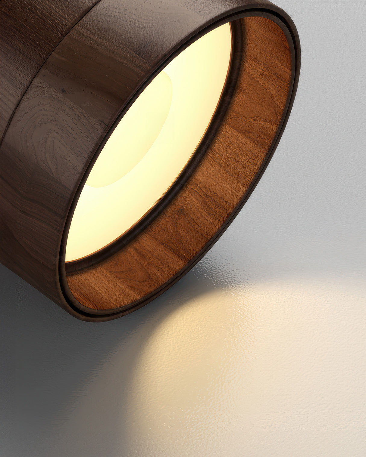 Lámpara de Pared Nórdica Kairoa con Vetado de Madera e Influencia Japonesa para Ambiente Acogedor