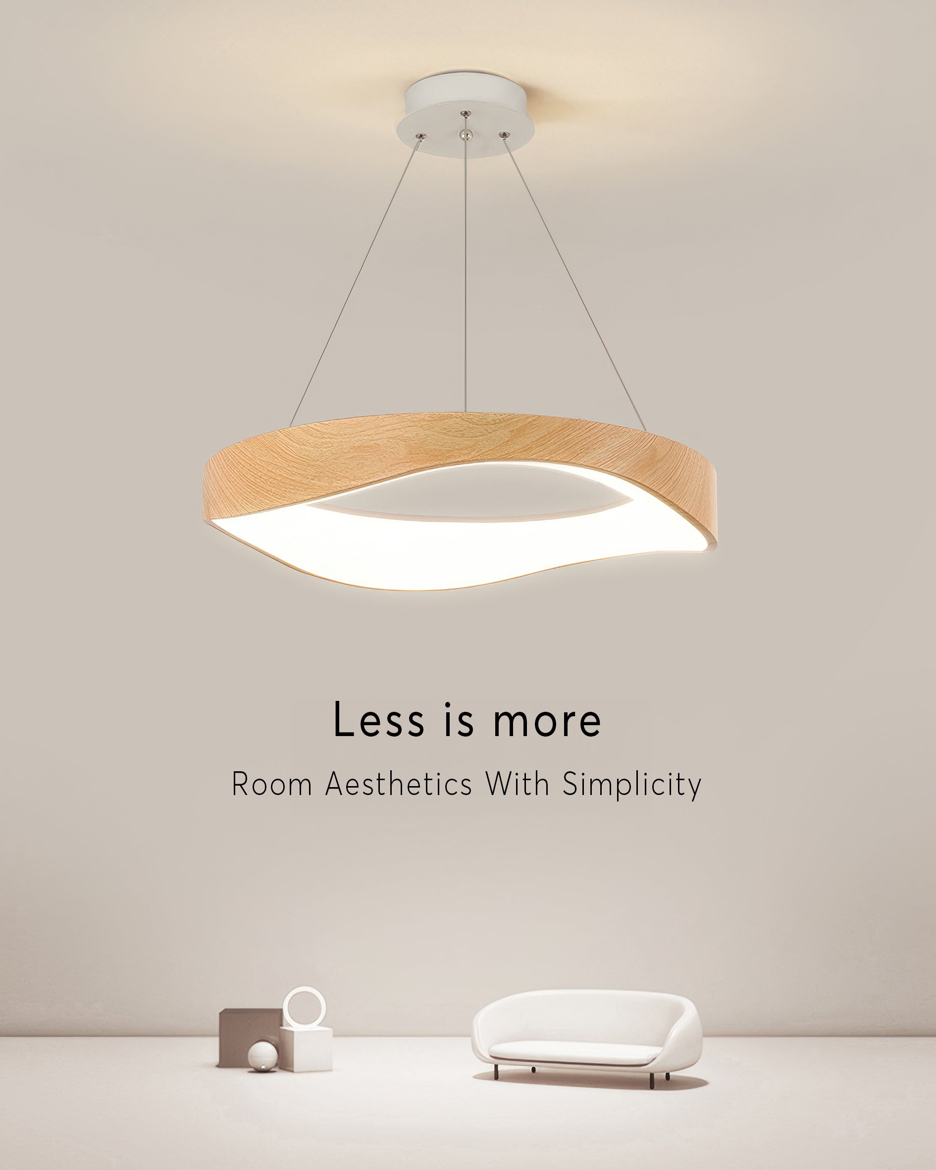 Lámpara colgante LED AstraHalo en forma de anillo para interiores modernos, luminaria circular de techo