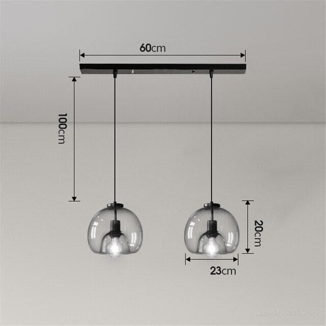 Sublimez vos cuisines et salles de bains avec les suspensions en verre Lyris