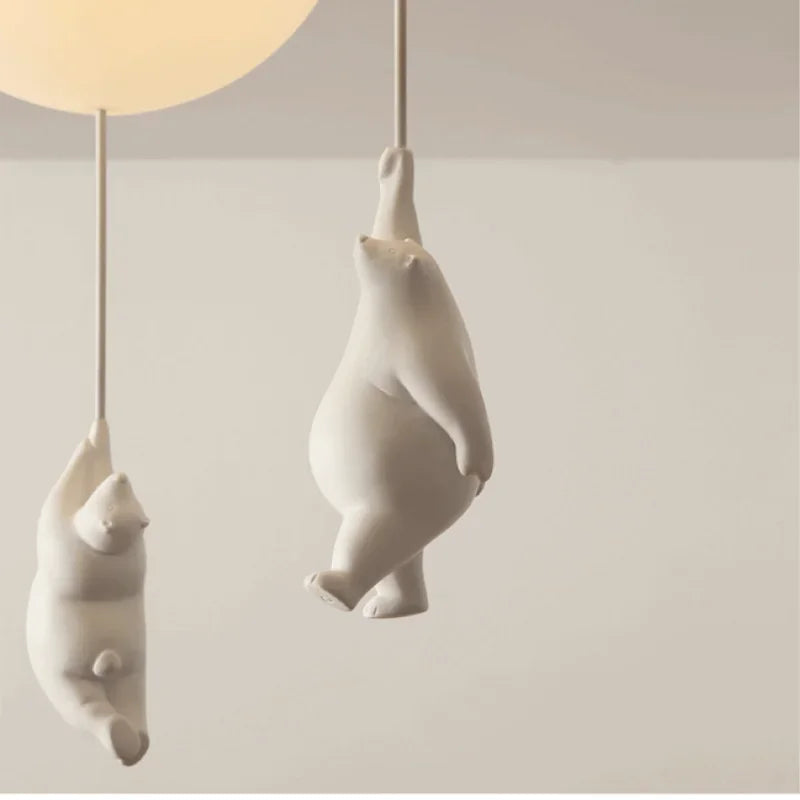 Lustre Ours Ballon WhimsyGlow pour Chambre d'Enfants par NyraLight