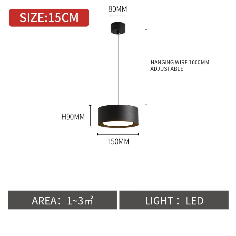 AeroGlow akril lámpa három színmóddal, lágy fény