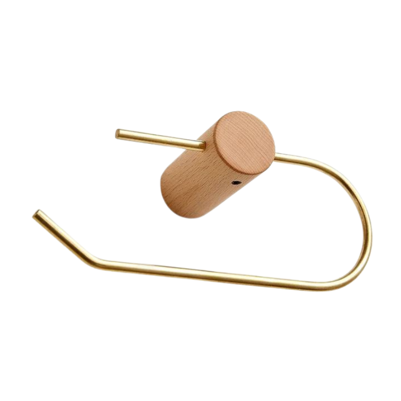 AeroLine Toilettenpapierhalter Bar Minimalistischer Metallhalter zur Rollenpräsentation