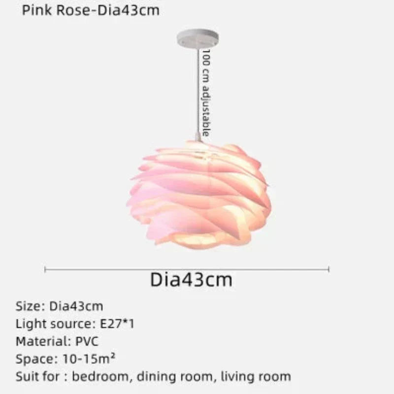 Plafonnier NovaPetal en cristal avec éclat diffus scintillant pour espaces élégants