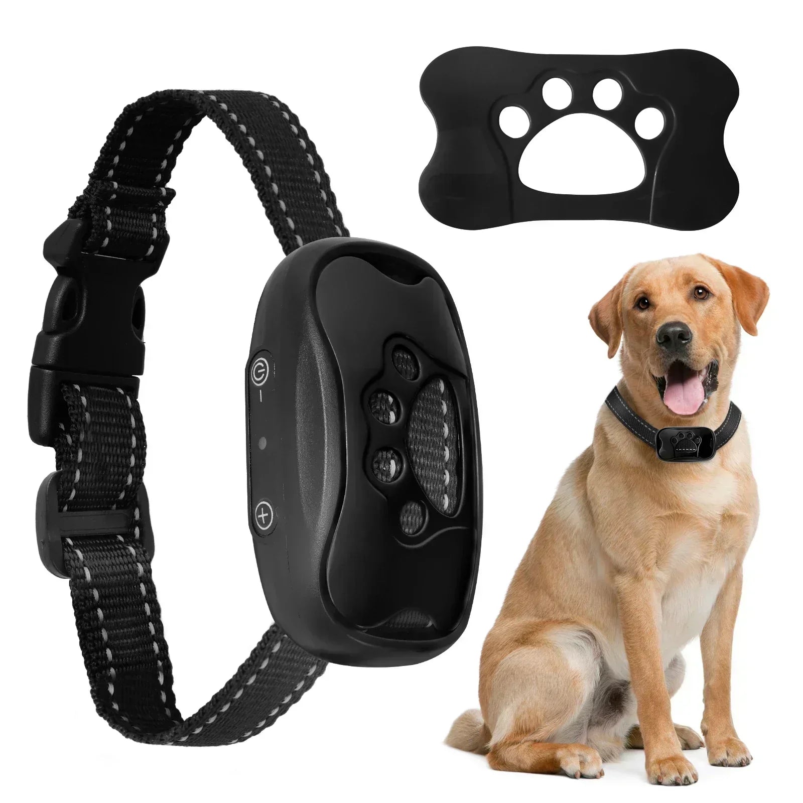 SereneTail Humane Bark Collar for Dogs Smart Bark Control