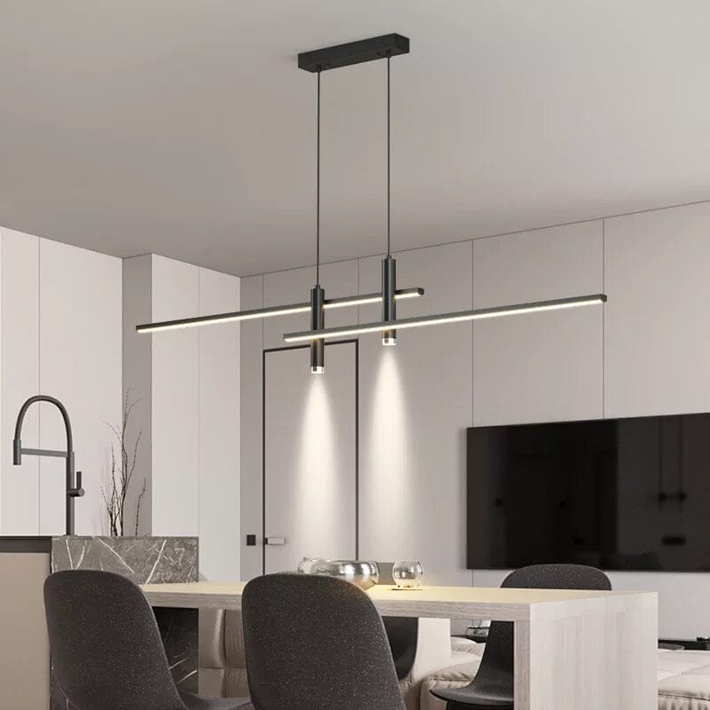 Lampada a sospensione AstraLume a tensione mondiale con LED bicolore 90-260V