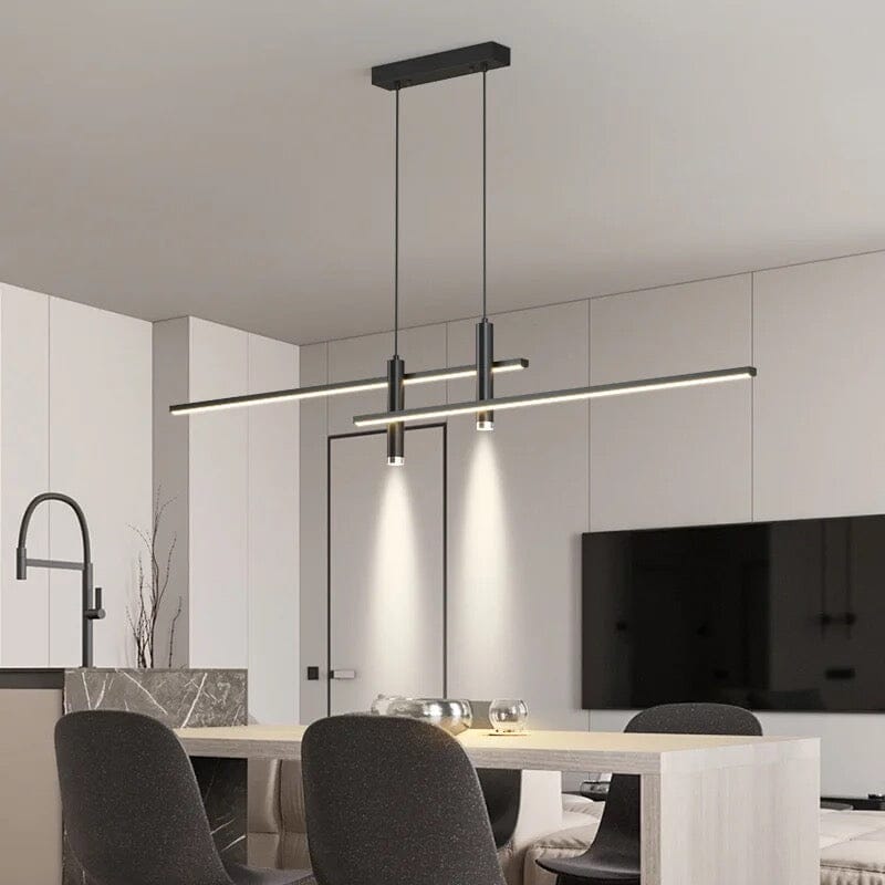 Lampada a sospensione AstraLume a tensione mondiale con LED bicolore 90-260V