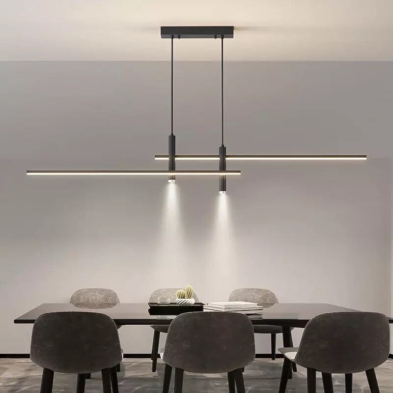 Lampada a sospensione AstraLume a tensione mondiale con LED bicolore 90-260V
