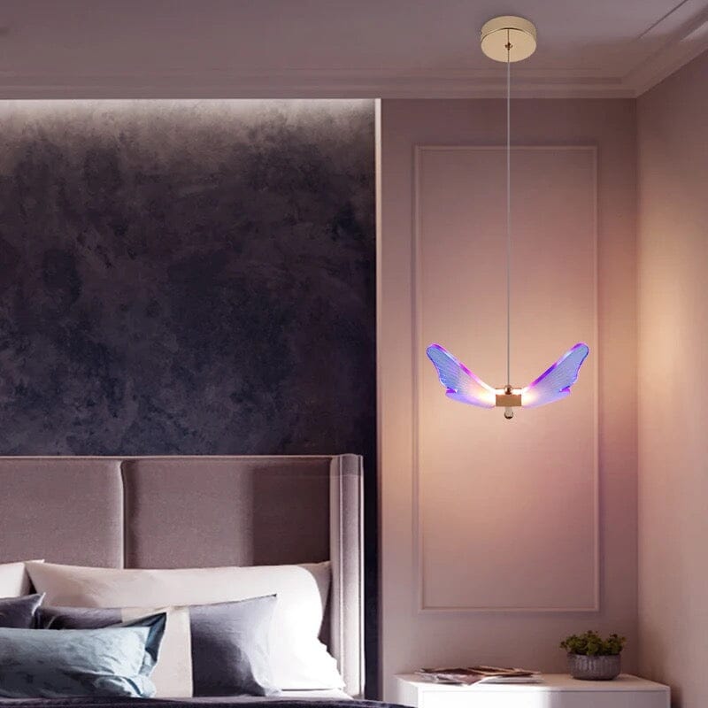 مصباح حائط LED لومي وينجز فراشة مع تركيب سهل لإضاءة داخلية أنيقة