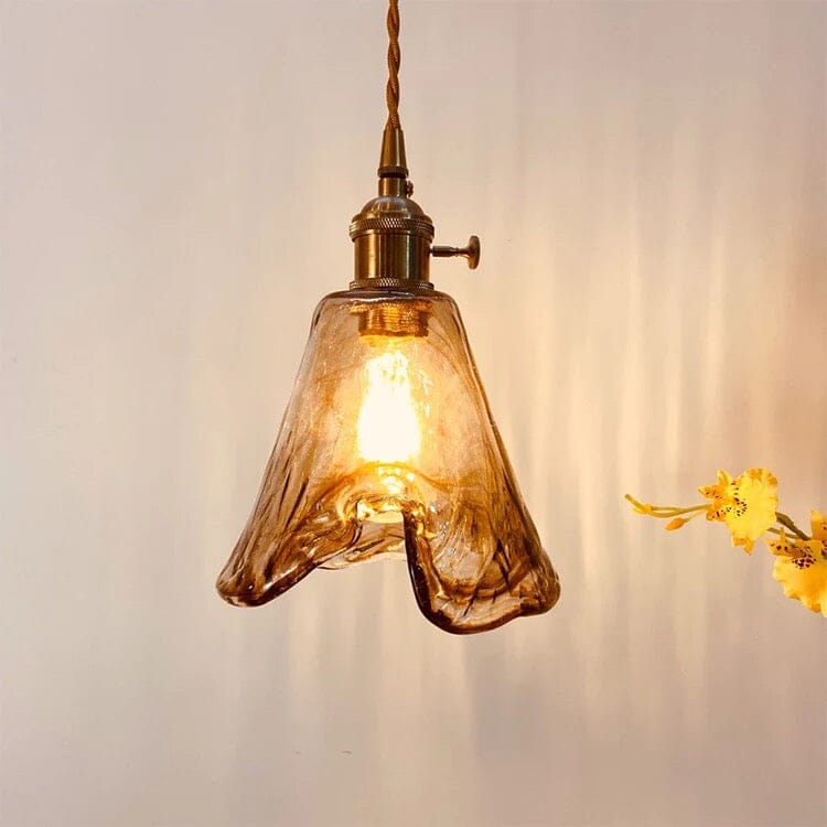 AstraGlow Glass Ceiling Light For Kitchen And Bath, Contemporary Fixture